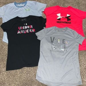 Girls Under Armour tshirts